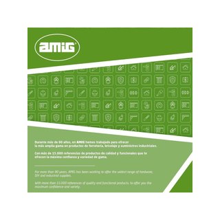 Amig muletilla con llave 50R-KD seguridad