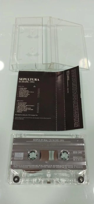 Cassette Sepultura Europe 1991