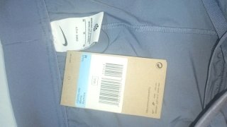 Maglietta Nike Tennis a Righe Blu e Bianco