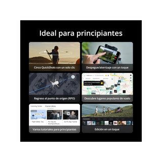 DJI Mini 4K dron cámara 4K estabilización vuelo
