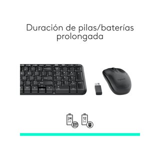 Logitech MK220 teclado y ratón inalámbrico