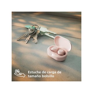 Philips TAT1209PK auriculares inalámbricos rosa