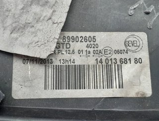 Citroen 1157235 1401368180 faro izq jumpy hdi 125