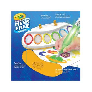 Crayola 75-7130 juego pintura pincel luz niños