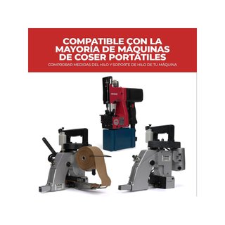 RHINO hilo poliéster para coser sacos 5 bobinas
