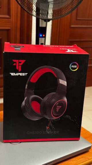 Auriculares Gaming Tempest GHS100 Striker RGB