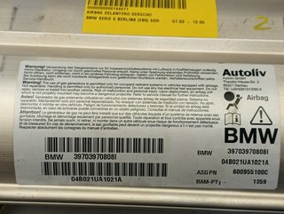 AIRBAG DELANTERO DERECHO BMW SERIE 5 BERLINA (E60
