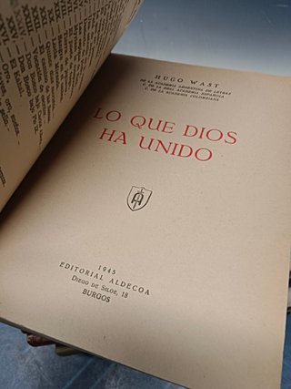 8 tomos, obras completas de Hugo Wast, años 40