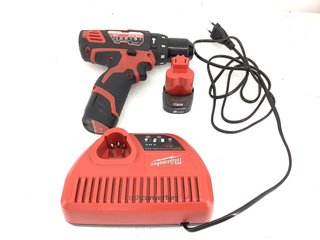 taladro a bateria milwaukee m12bpd