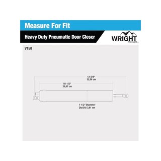 Wright Products V150 cierrapuertas neumático