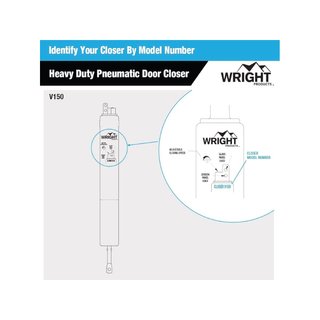 Wright Products V150 cierrapuertas neumático