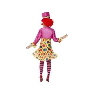 Smiffy's disfraz payaso mujer camisa medias