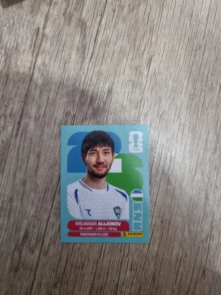 Cromo Alijonov Panini Mundial FIFA