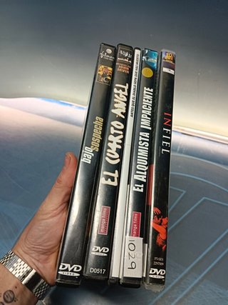 5 Películas DVD Suspense/Thriller