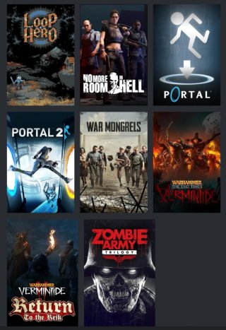 Lote de juegos para PC