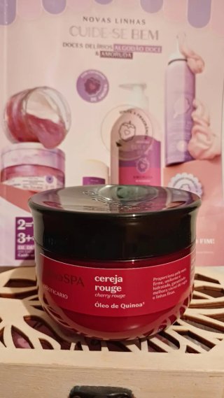 Creme Hidratante O Boticário Cereja Rouge