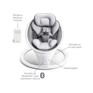 Munchkin hamaca mecedora bebé bluetooth portátil