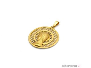 medalla oro 18k