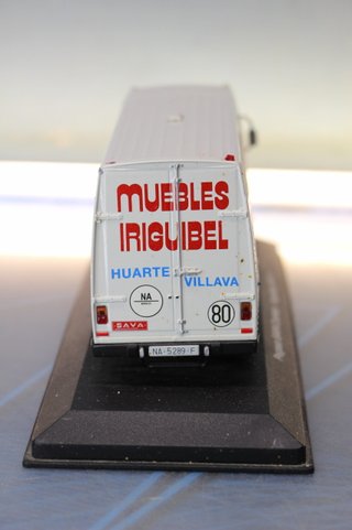 Furgoneta Sava Cosmos, Muebles Iriguibel, 1977. 1/43.