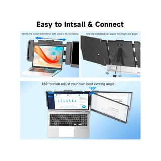 KEFEYA Extensor portátil laptop doble pantalla