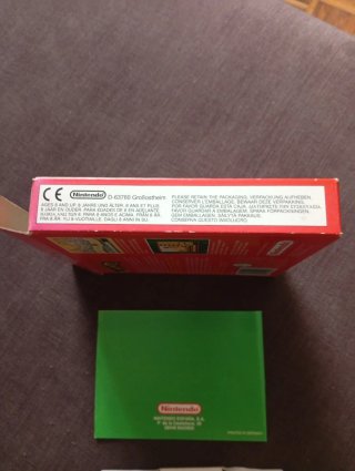 Caja y manual Donkey Kong Land Game Boy