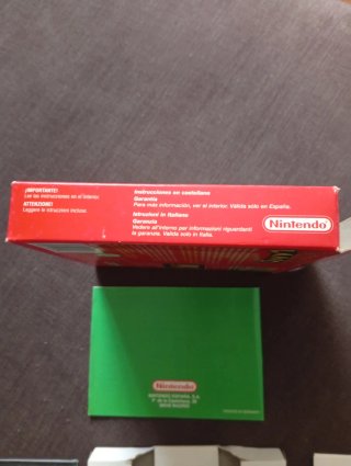 Caja y manual Donkey Kong Land Game Boy