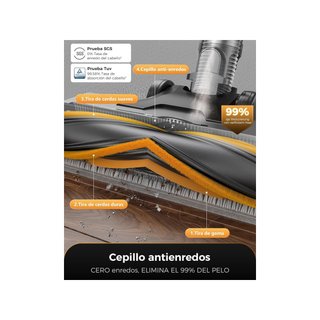 Proscenic P15+ aspiradora escoba potente sin cable