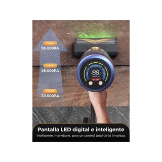 Proscenic P15+ aspiradora escoba potente sin cable