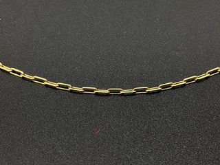 cadena oro 18k 25cm