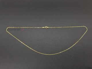cadena oro 18k 25cm