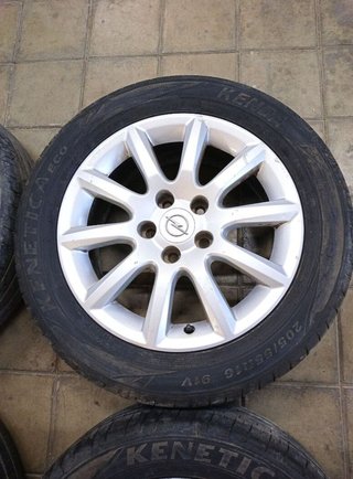 Juego llantas opel 205/55/16 astra 1.7 16v 102837