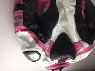 traje mono goyamoto goyamoto traje rosa motorista