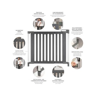 Reer Trend rejilla puerta madera seguridad