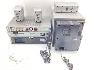 conjunto home cinema sony dvp-ns305