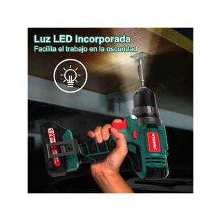 - HYCHIKA taladro atornillador eléctrico batería