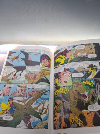 Comic Lobezno Triassic Park