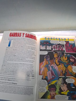 Comic Lobezno Triassic Park