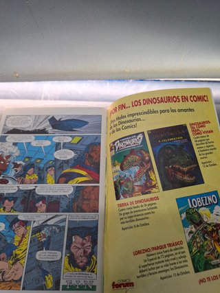 Comic Lobezno Triassic Park