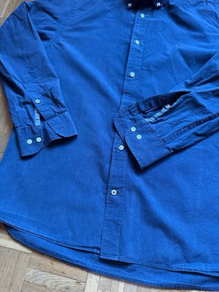 Camisa Tommy Hilfiger Regular Fit Azul Talla M