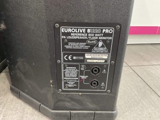 altavoces hifi behringer eurolive b1220 pro