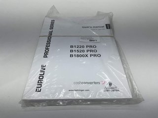 altavoces hifi behringer eurolive b1220 pro