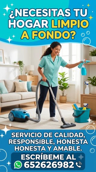 Servicio de Limpieza del hogar