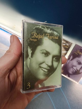 4 casetes RAFAEL FARINA nuevos precintados