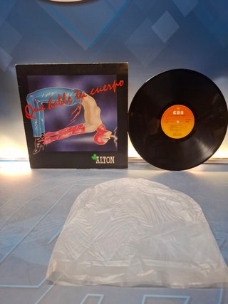 Disco, Lp, Que hable tu cuerpo, 1982, ALTON