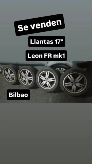 Llantas Seat Leon FR mk1 17