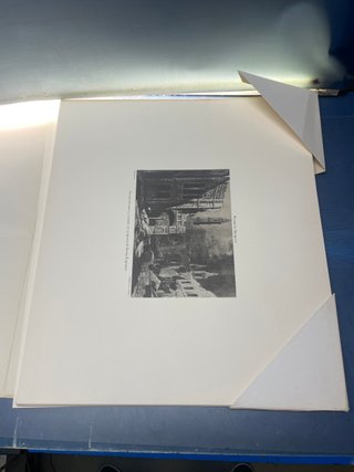Colección 46 grabados españoles editados por caja de ahorros de Zaragoza en 1976 58x50 cm