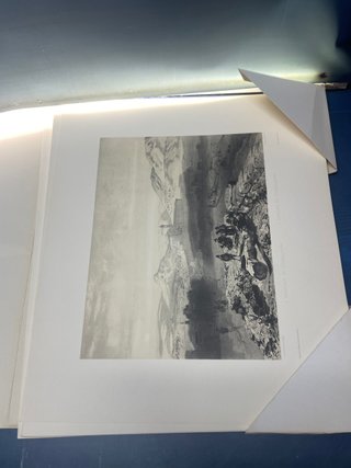 Colección 46 grabados españoles editados por caja de ahorros de Zaragoza en 1976 58x50 cm