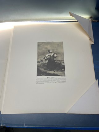 Colección 46 grabados españoles editados por caja de ahorros de Zaragoza en 1976 58x50 cm