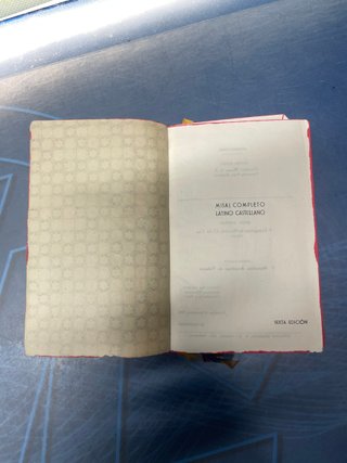 Misal completo latino castellano 1947
