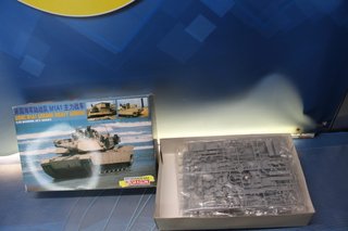 Shanghai Dragon 3531, U.S.M.C. M1A1 Abrams (Heavy Armor). Tanque, carro de combate. 1/35.